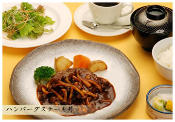 ハンバーグステーキ丼イメージ